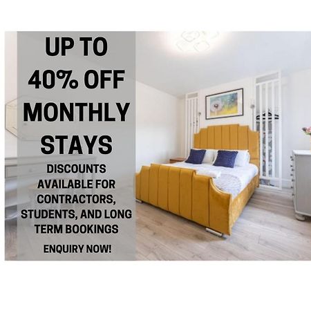Walsgrave Road Apartment - 5 Beds - Free Parking & Wi-Fi Coventry Luaran gambar